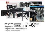 PS3 Snipers + Sniper Rifle Controller(83776)