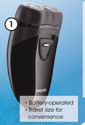 Battery-Operated Men's Shaver-PQ202/6