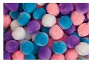 Pom Poms Assorted 40mm KVBAPPPASS