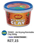 Teddy Air Drying Paintable Clay(KVSDCT500GR)-500G