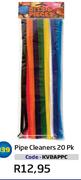 Pipe Cleaners 20 Pk KVBAPPC