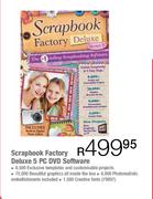 Scrapbook Factory Deluxe 5 PC DVD Software 