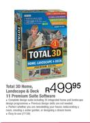 Total 3D Home, Landscape & Deck 11 Premium Suite Software
