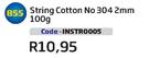 String Cotton No 304 2mm 100G(INSTR0005)