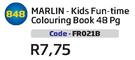 Marlin Kids Fun Time Colouring Book 48 Pg(FRO21B)