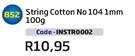 String Cotton No 104 1mm 100G(INSTR0002)
