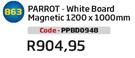 Parrot White Board Magnetic(1200x1000mm)(PPBD0948)