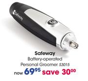 Safeway Battery-Operated Personal Groomer-S3015