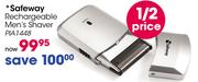 Safeway Rechargeable Men's Shaver-PIA1448