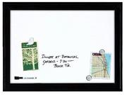 Quartet White Board Magnetic Dry Erase Black Frame AA1903785