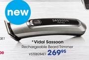 Vidal Sassoon Rechargeable Beard Trimmer (VSTR8284E1)