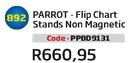 Parrot-Flip Chart Stands Non Magnetic(PPBD9131)-Each