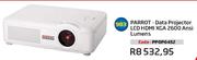 Parrot-Data Projector LCD HDMIxGA 2600 Ansi Lumens(PPOPO452)-Each
