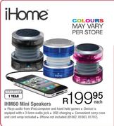 IHM60 Mini Speakers-Each