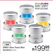 IHM61 Glow Tunes Mini Speakers-Each