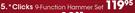 Clicks 9 Function Hammer Set