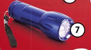 Clicks Metal Torch With 9 LED Lights