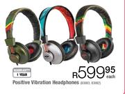 Positive Vibration Headphones-Each