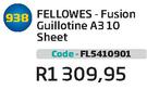 Fellowes Fusion Guillotine A3 10 Sheet(FL5410901)