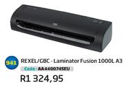Rexel/GBC Laminator Fusion 1000L A3(AA4400745EU)