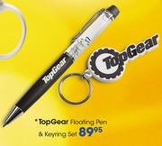 Topgear Floating Pen & Keyring Set