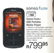 Sansa Fuze + 8GB Portable Media Player