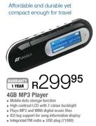 Sansui 4GB MP3 Player
