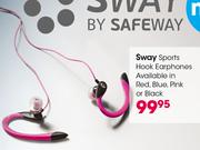 Sway Sports Hook Earphones