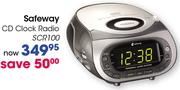 Safeway CD Clock Radio(SCR100)-Each