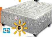 Sealy Elegant Euro Top Queen Base Set