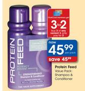 Protein Feed Value Pack: Shampoo & Conditioner-Per Pack