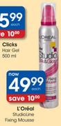 L'Oreal StudioLine Fixing Mousse-Each