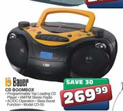 Bauer CD Boombox (CD-55)