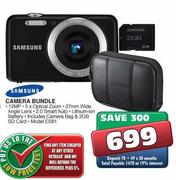 Samsung Camera Bundle (ES81) + Camera Bag + 2GB SD Card