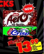Nestle Chocolate Slabs Assorted-150gm
