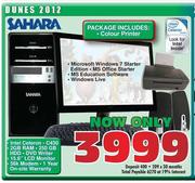 Sahara Dunes 2012 + Colour Printer