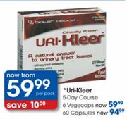 Uri-Kleer 5-Day Course 6 Vegecaps-Per Pack