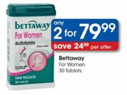 Bettaway For Women-30 Tablets 