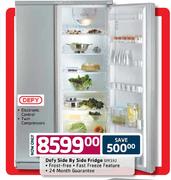 Defy Side By Side Fridge(DFF392)