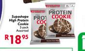 Supashape High Protein Cookie (2-Pack Assorted)