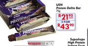 USN Protein Delite Bar-3 x 75g