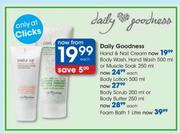 Daily Goodness Hand & Nail Cream