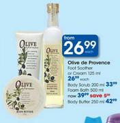 Olive De Provence Body Scrub-200ml 