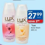 Lux Body Wash-400ml Each