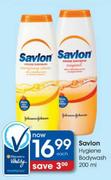 Savlon Hygiene Body Wash-200ml Each