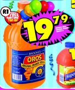 Brookes Oros Original Orange Squash-2Ltr