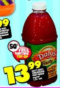 Daly's Fruity Concentrated Fruit Squash-1.25Ltr