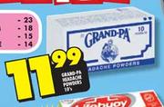 Grand-Pa Headache Powders-10's