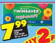 Twin Saver Facial 2-Ply Tissues-90's Pack