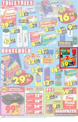 Shoprite Gauteng : Low Price Birthday (6 Aug - 19 Aug), page 5